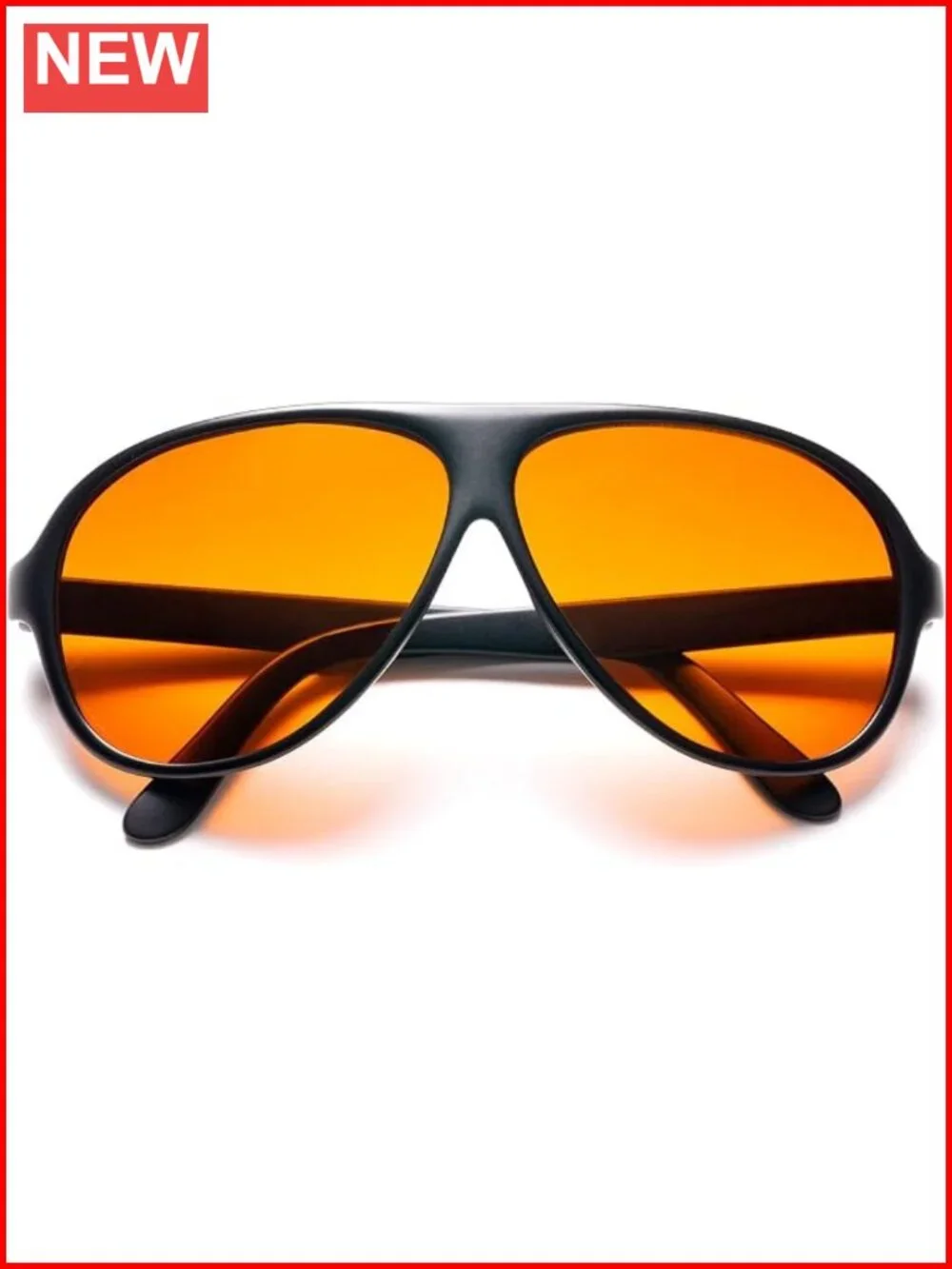 Aviator Sunglasses Blue Blocking UV Protection Flexible Nylon Frame Composite
